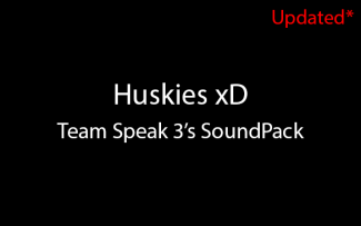 Huskies xD' Team Speak 3 SoundPack