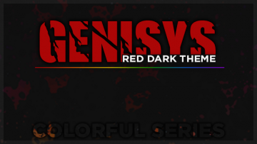 NK-Genisys | Red Dark Theme
